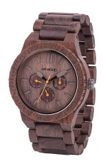 OROLOGIO IN LEGNO KAPPA CHOCOLATE WEWOOD